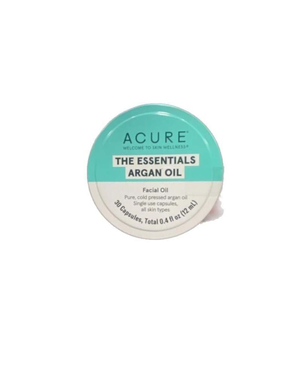 ACURE The Essentials Argan Oil Single Use Facial Oil Capsules 30 Count